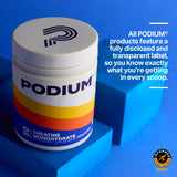 Podium Nutrition cuchara con 5 g de Solos para dosificación precisa y práctica