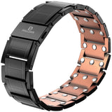 POLLDAN pulsera frontal empaquetada mostrando acabado elegante