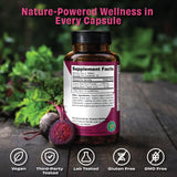 Pomona Wellness detalle de polvo de remolacha orgánica, pureza y origen