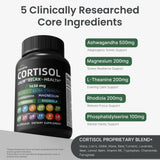 POSOCAMA magnesio, rhodiola y l-theanine juntos indicando apoyo al enfoque