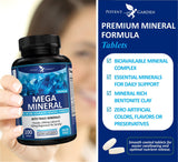 Potent Garden botella abierta con cápsulas accesibles y práctica