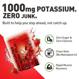 PowderVitamin uso durante entrenamiento, rehidratación rápida y práctica