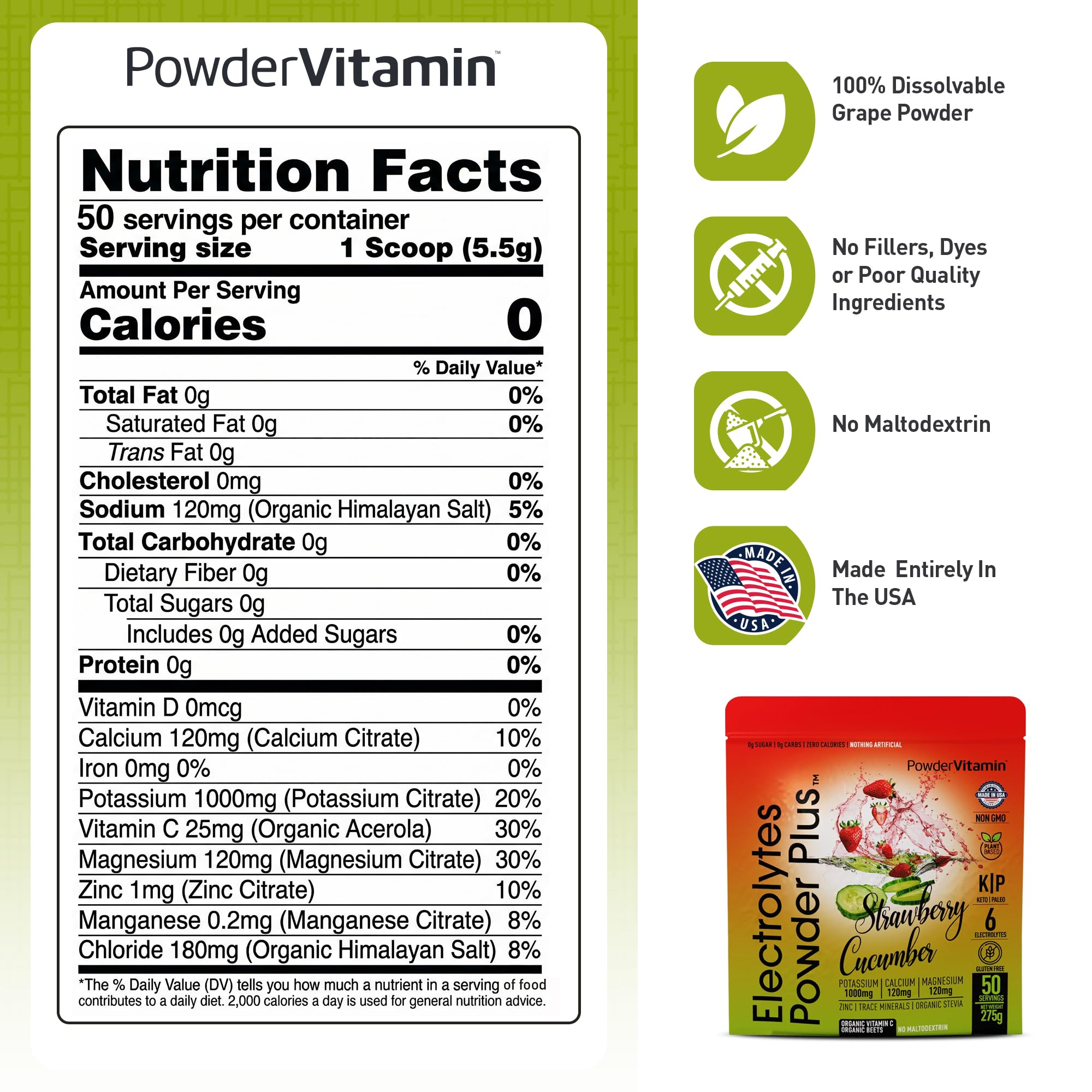 PowderVitamin uso en gimnasio hidratación rápida tras ejercicio