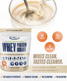 POWER PLAY FUEL atleta mezclando batido post-entreno en gimnasio