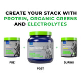 POWERLIFE detalle de la etiqueta con ingredientes y certificaciones