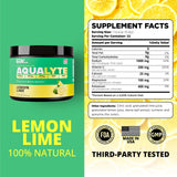 POWERVANCE vaso con bebida limón-lima listo para beber y refrescar
