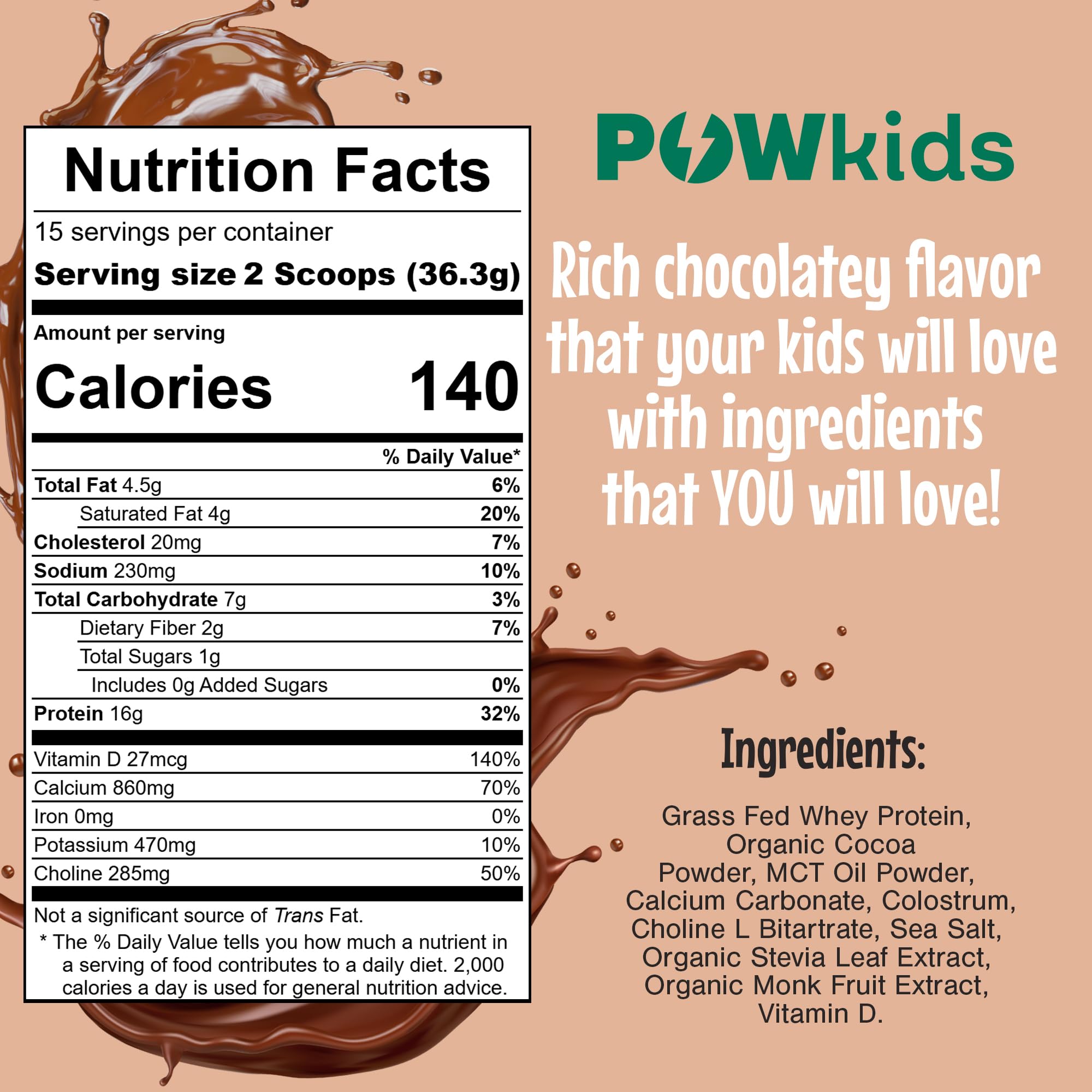 POWkids escena de cocina con merienda familiar saludable