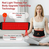 PPOKK primer plano de los leds 3 en 1 mostrando chips 660nm y 850nm