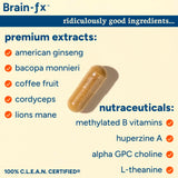 PPO Lab ingredientes Lion’s Mane y Cordyceps indicando apoyo neuronal
