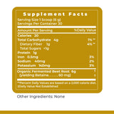 Premier Research Labs comparación de tamaño del frasco de 6.3 oz para visualización de porciones