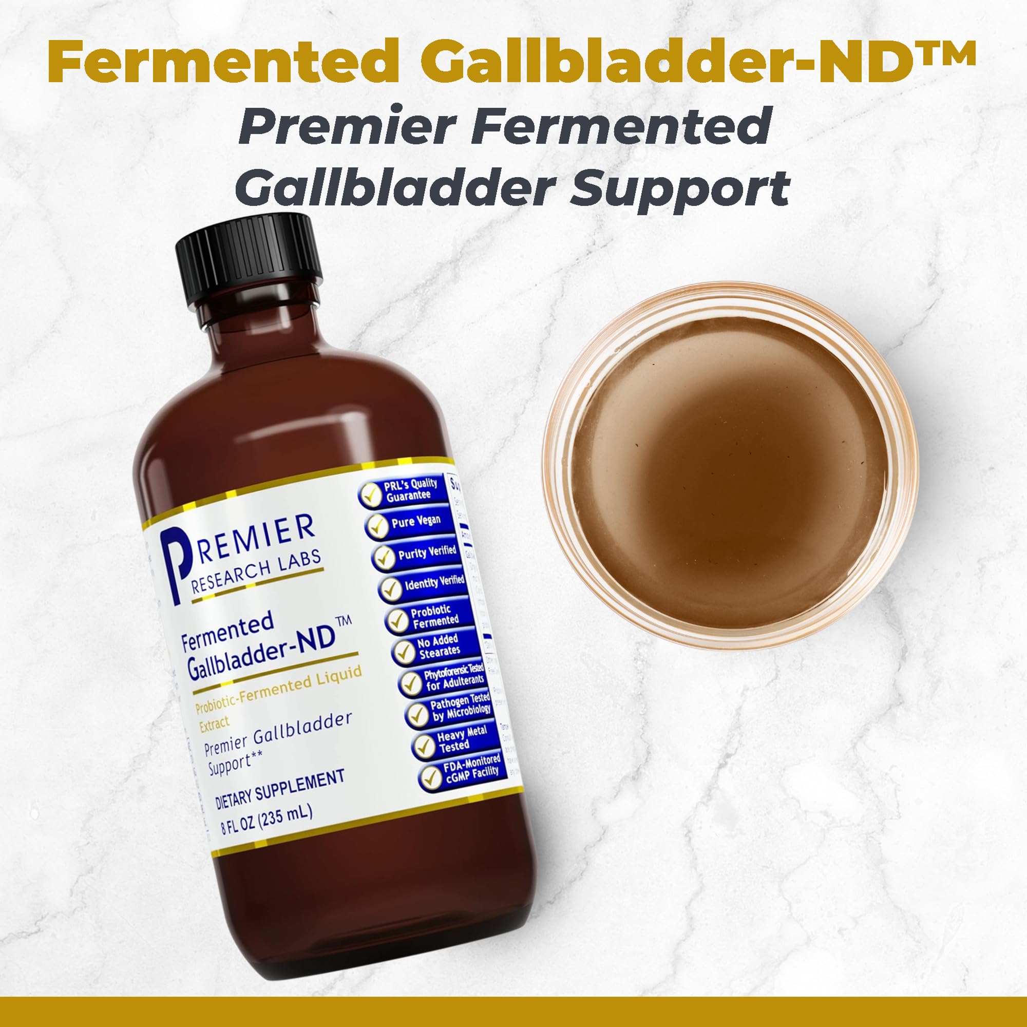 Premier Research Labs etiqueta del producto con ingredientes y modo de uso legible