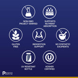 Premier Research Labs en uso tras comida, beneficio de mejor digestión