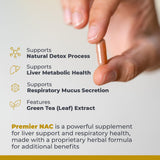 Premier Research Labs ingredientes botánicos cerca que ilustran mezcla fitoactiva