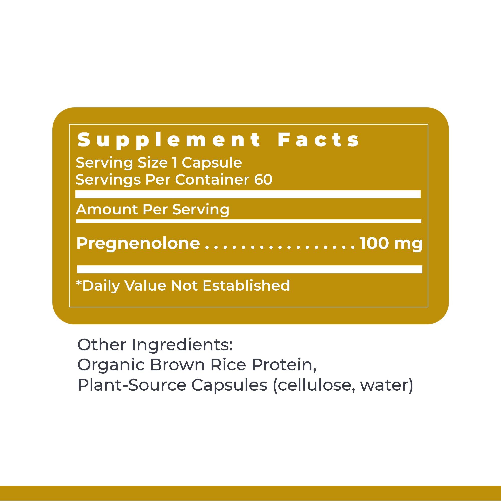 Premier Research Labs etiqueta con información nutricional y dosis clara