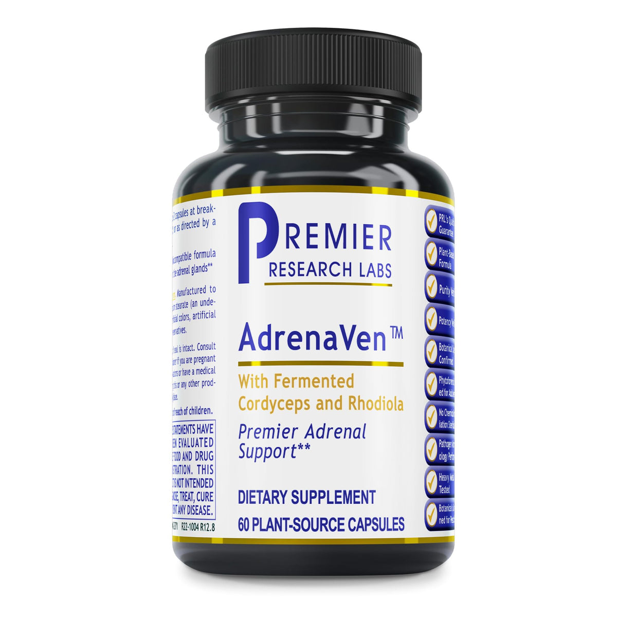 Premier Research Labs frasco frontal mostrando la marca y beneficios visibles