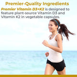 Premier Research Labs cápsula vegana en mano para mostrar tamaño real