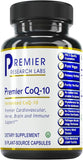 Premier Research Labs frasco frontal mostrando 50 cápsulas y etiquetado claro