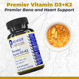 Premier Research Labs etiqueta legible con ingredientes y beneficios principales