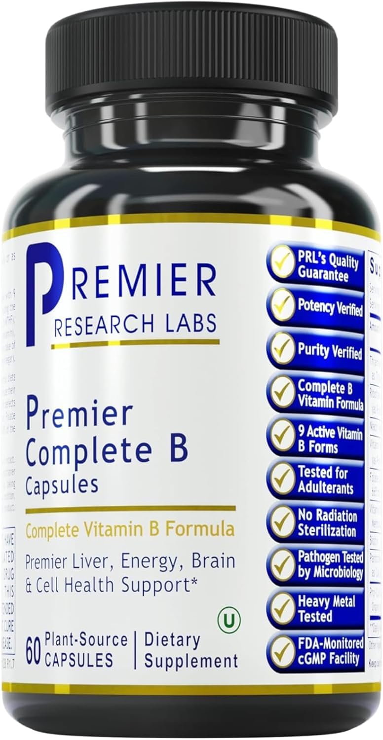 Premier Research Labs frasco delante mostrando tamaño y diseño, confianza de marca