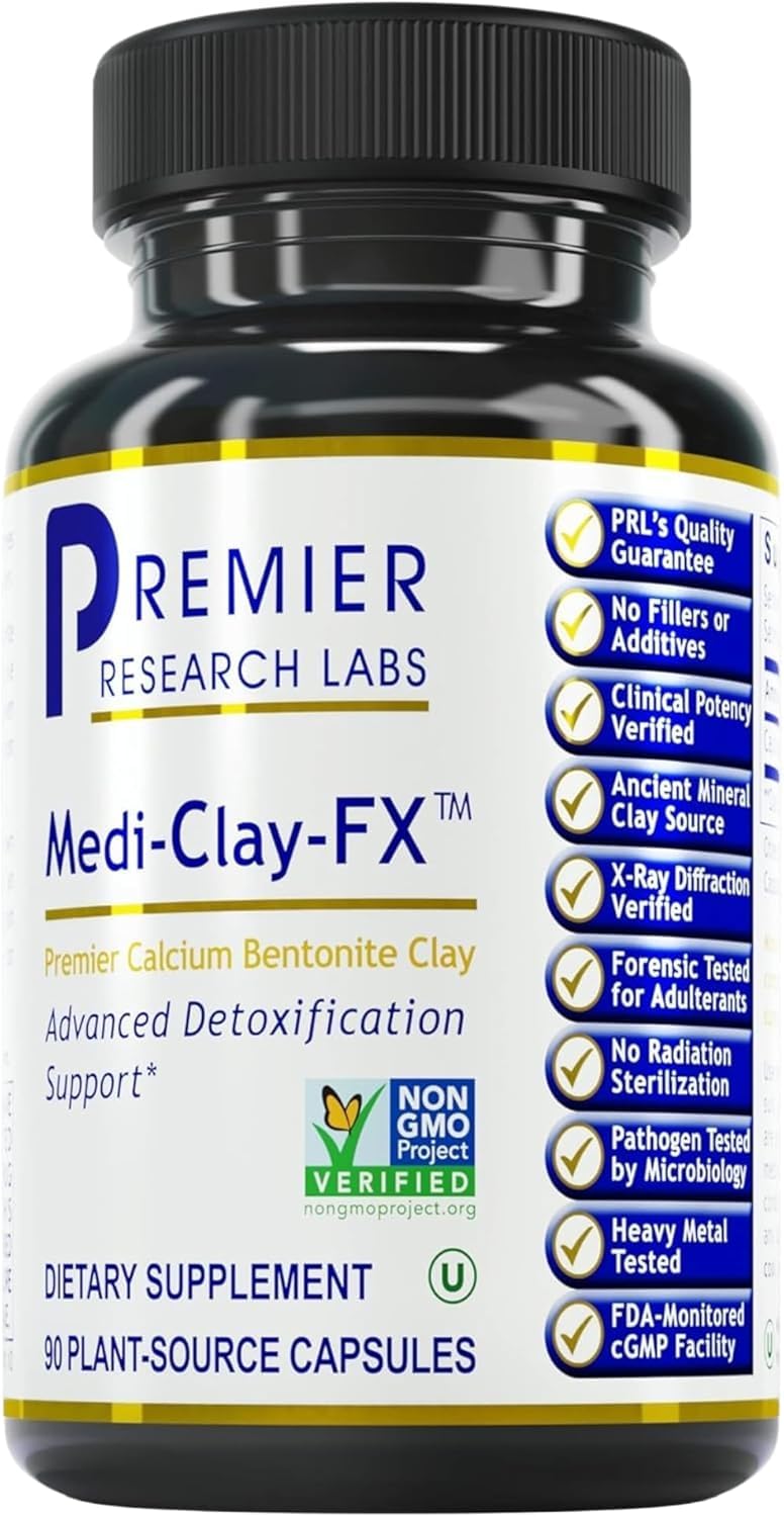 Premier Research Labs envase frontal mostrando 90 cápsulas y beneficios