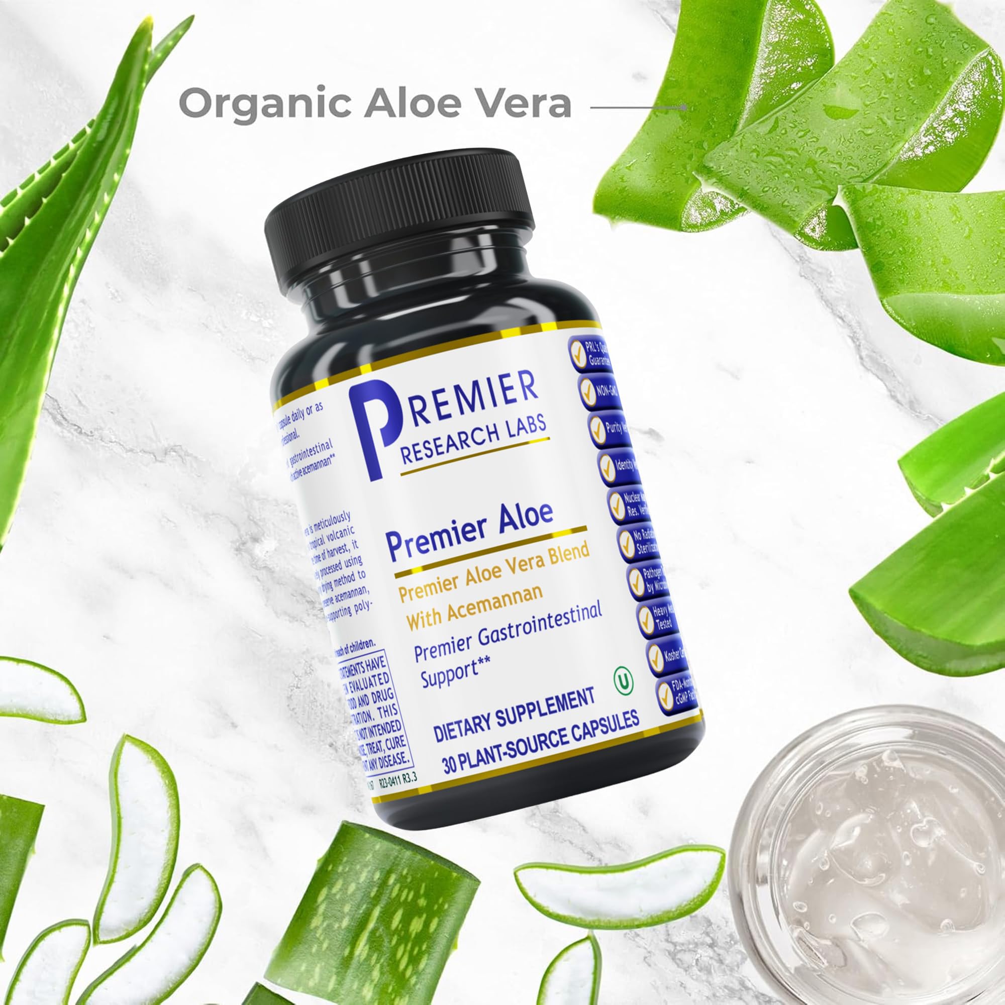 Premier Research Labs primer plano del extracto para apreciar textura y pureza