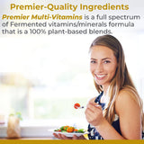 Premier Research Labs ingredientes vegetales en polvo resaltando origen natural
