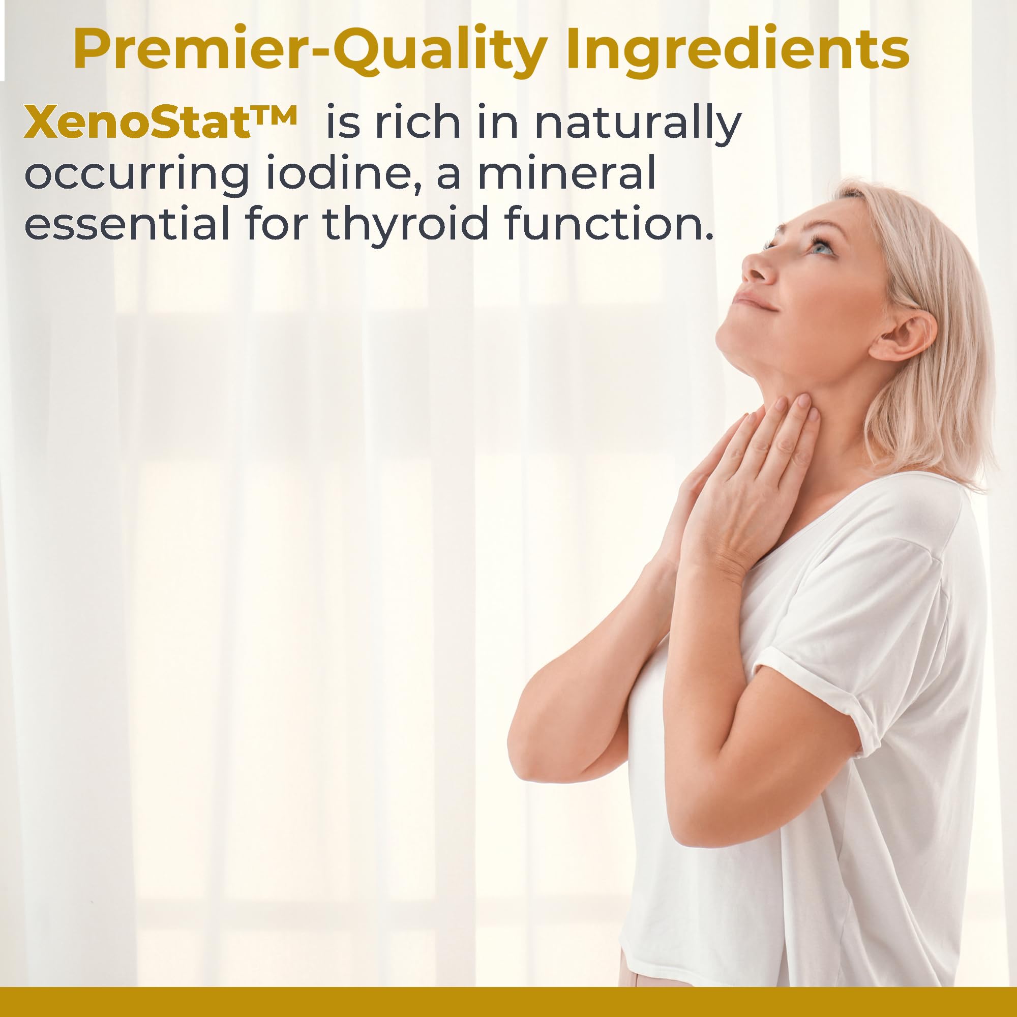 Premier Research Labs XenoStat kelp cardo mariano y reishi ingredientes naturales