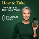 Premium Select Nutrition cápsulas en mano para comparar tamaño y conveniencia