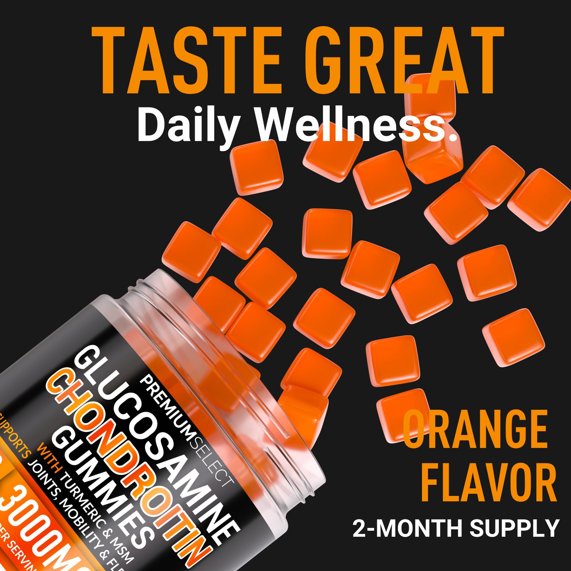 Premium Select Nutrition etiqueta con lista de ingredientes clave y beneficios claros