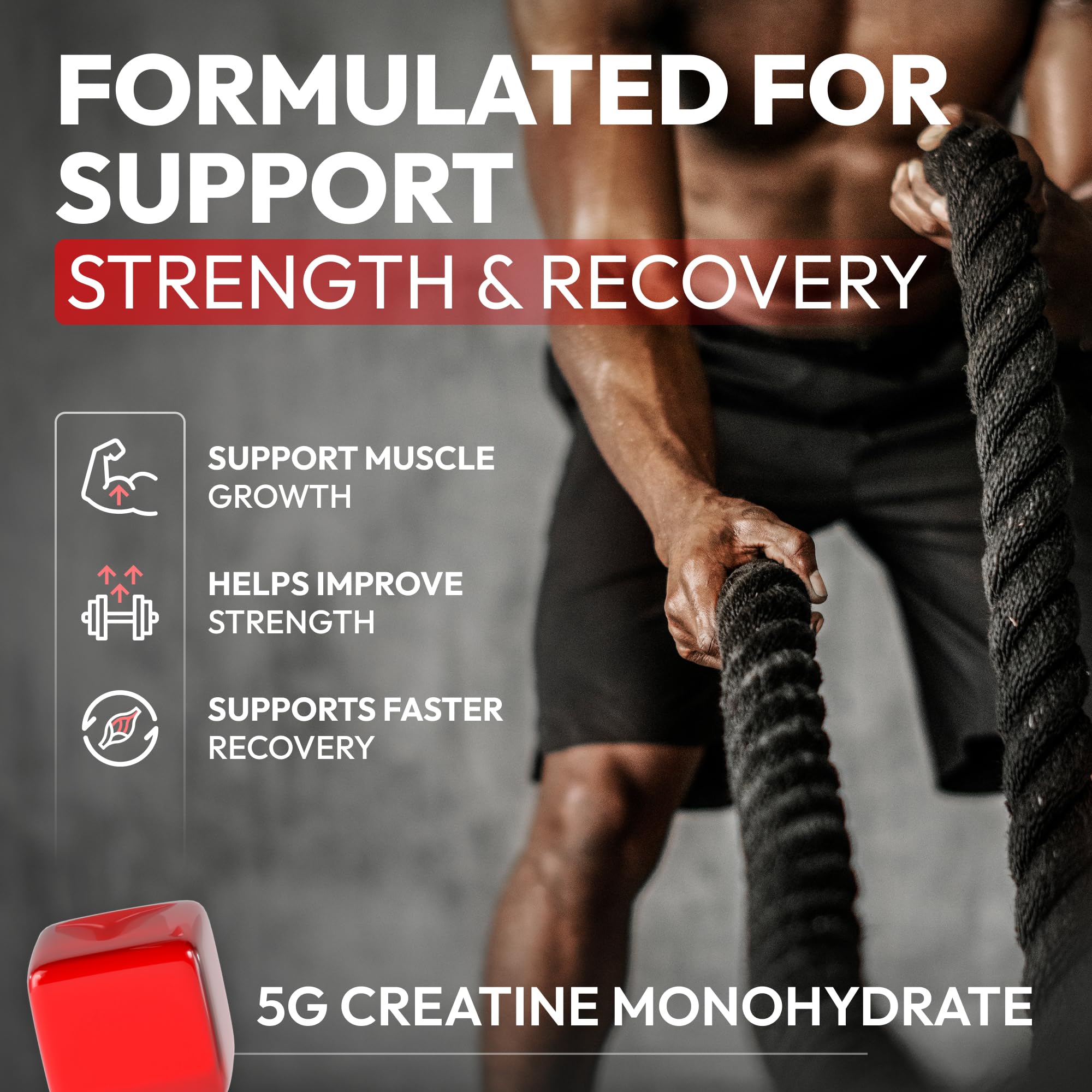 Gominola Premium Select Nutrition en mano demostrando dosis práctica diaria