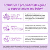 Premom ingredientes prebióticos en tarro, apoyo nutritivo para flora