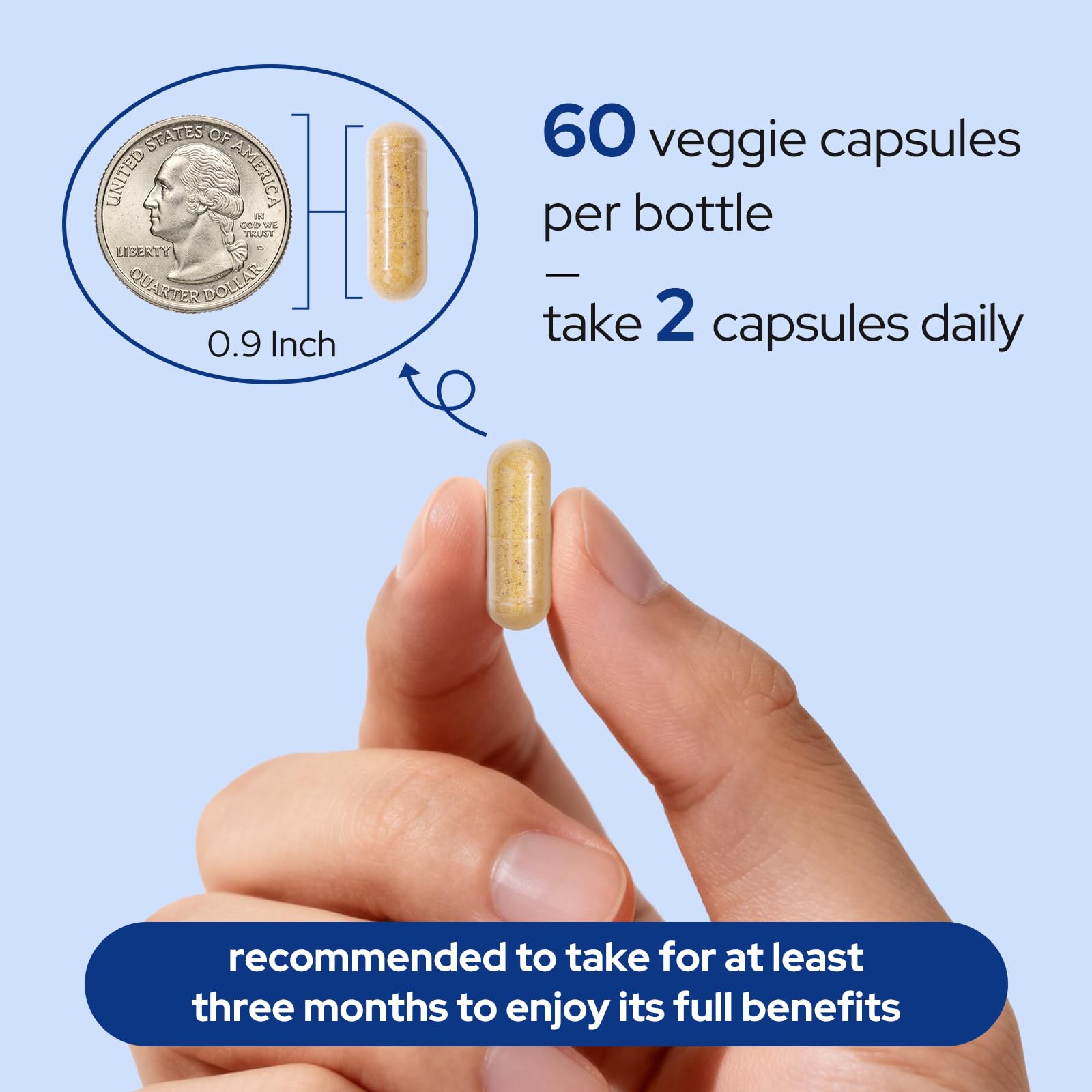 Premom Sperm Fortify etiqueta nutricional legible que muestra dosis y componentes