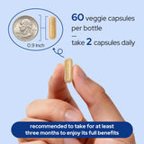 Premom Sperm Fortify etiqueta nutricional legible que muestra dosis y componentes