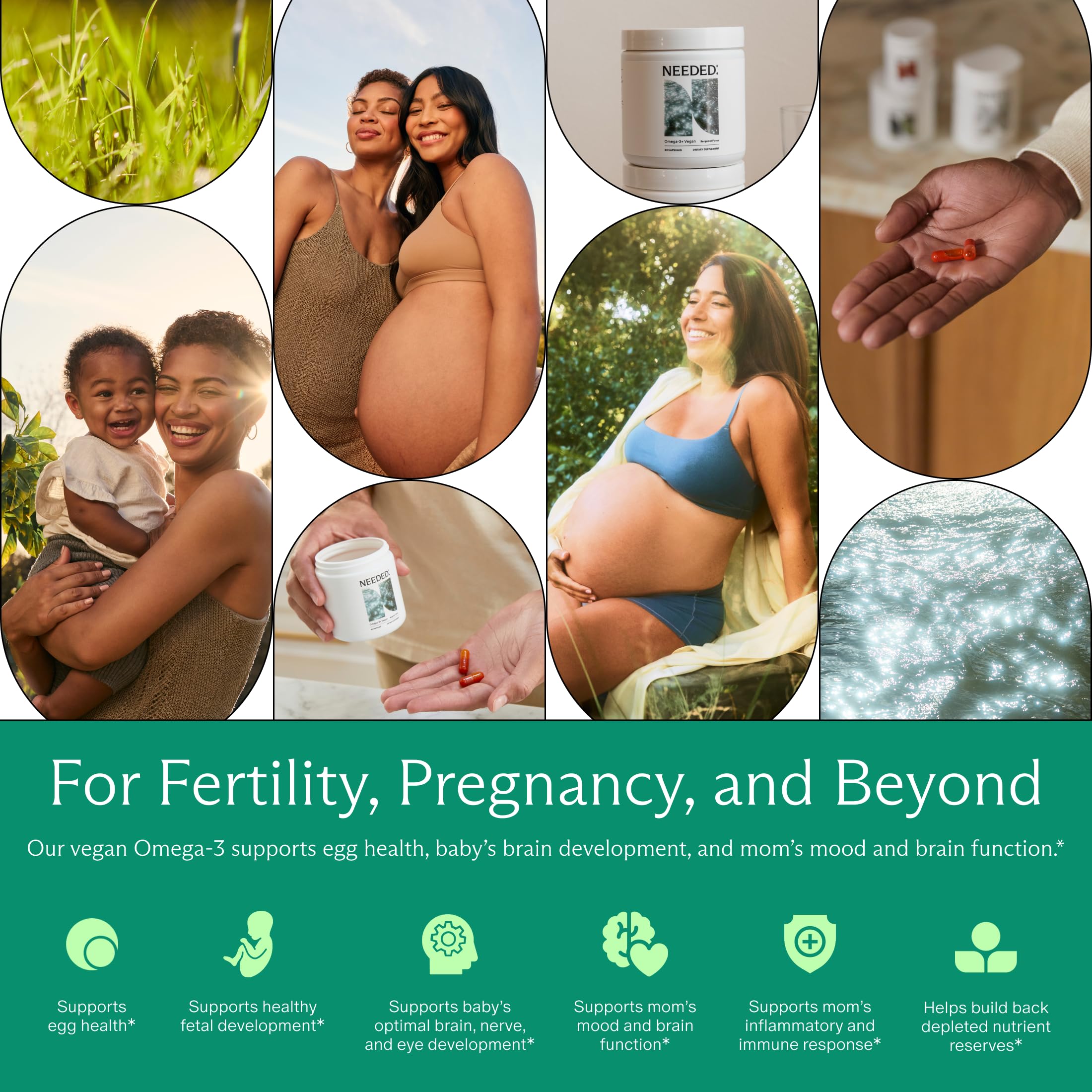 PrenatalPlus envase abierto con cápsulas listas para uso diario