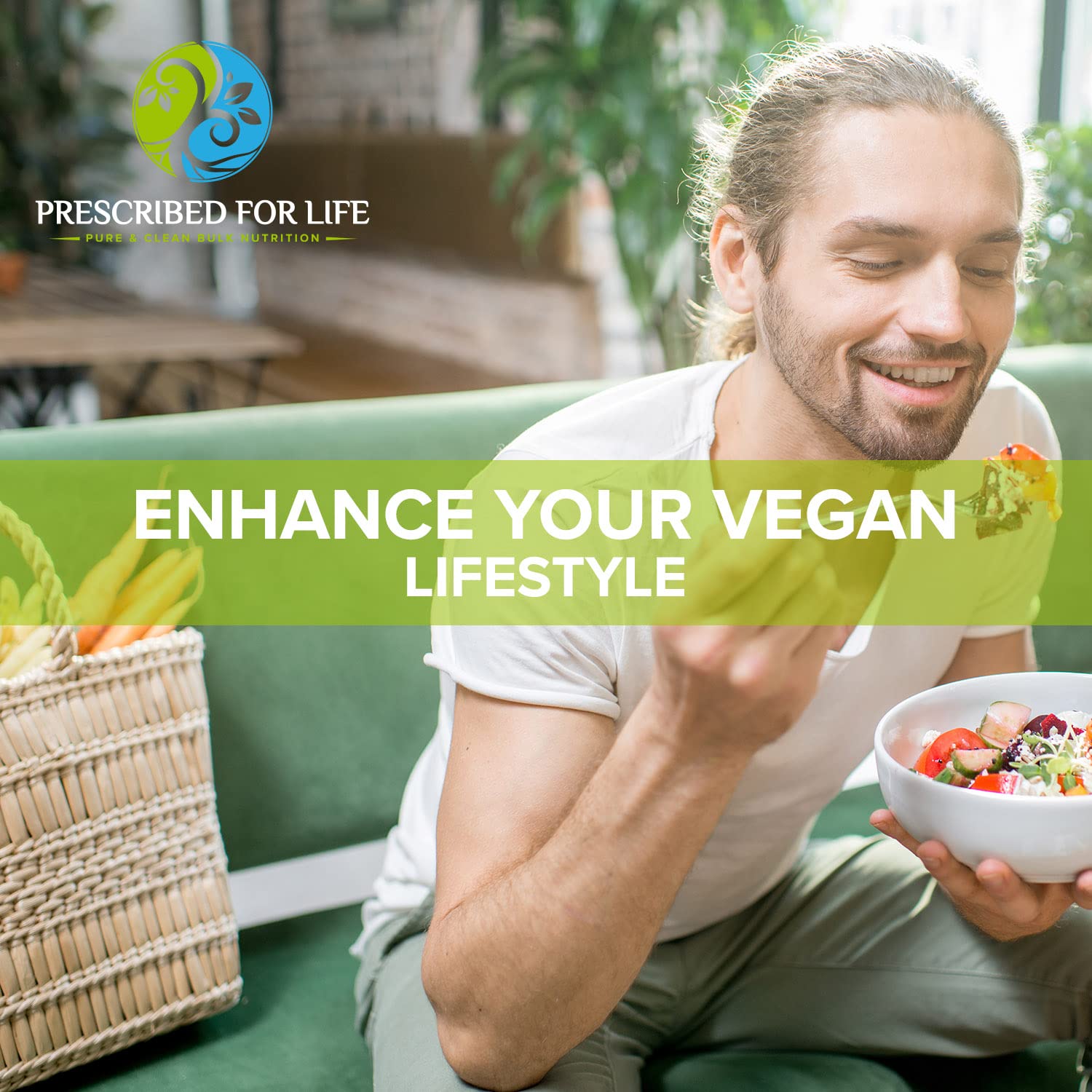 Prescribed For Life Aquamin polvo integrado en batido nutritivo