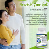 Prescript-Assist familia usando suplemento junto al desayuno para bienestar digestivo