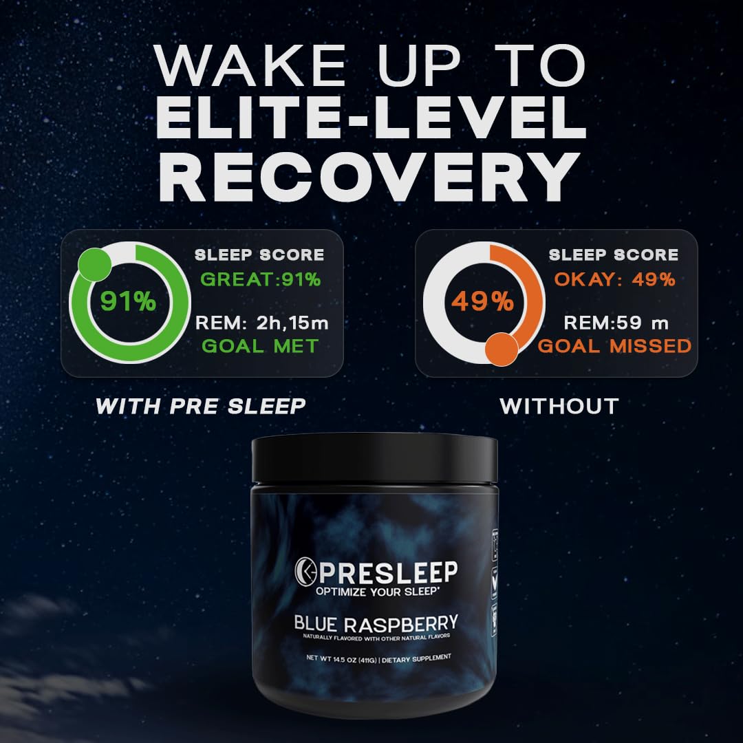 PreSleep vaso preparado antes de dormir demostrando facilidad de uso
