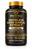 Prestige Supply frasco frontal 300 cápsulas, conveniencia para 150 días