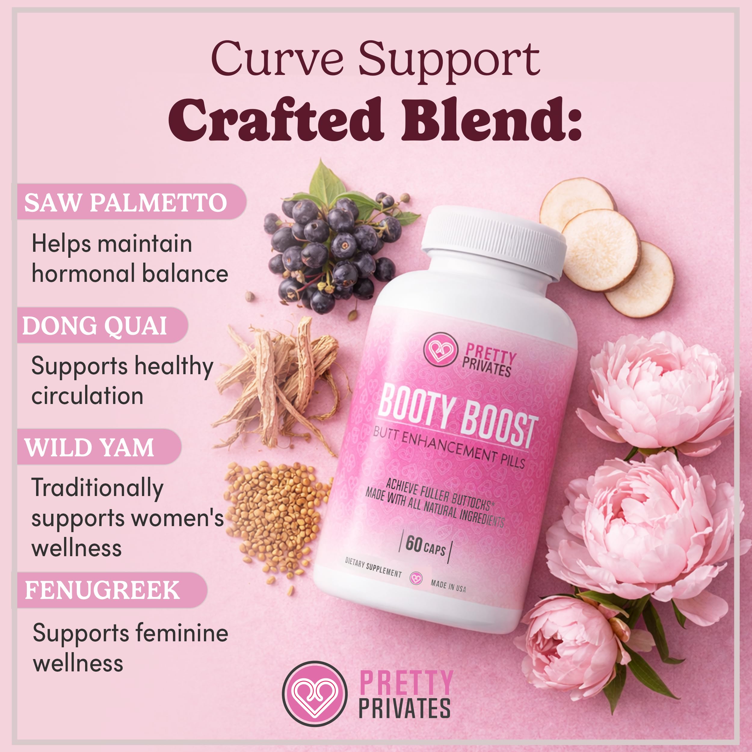 Pretty Privates producto junto a mujer con jeans destacando curvas naturales