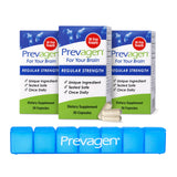 Prevagen vista frontal del frasco mostrando el envase y beneficios