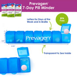 Prevagen tabletas masticables cerca que muestran tamaño y forma práctica