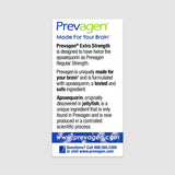 Prevagen app Transparency mostrando verificación de autenticidad