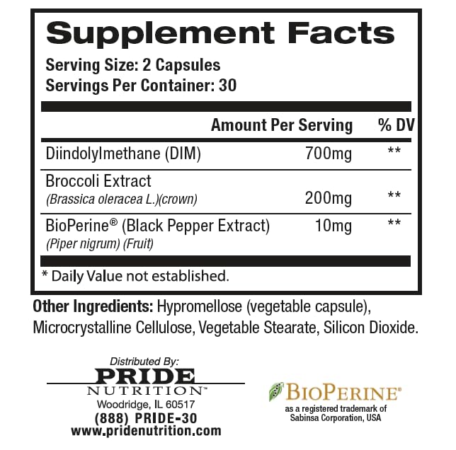 Pride Nutrition cápsula en primer plano mostrando forma y recubrimiento