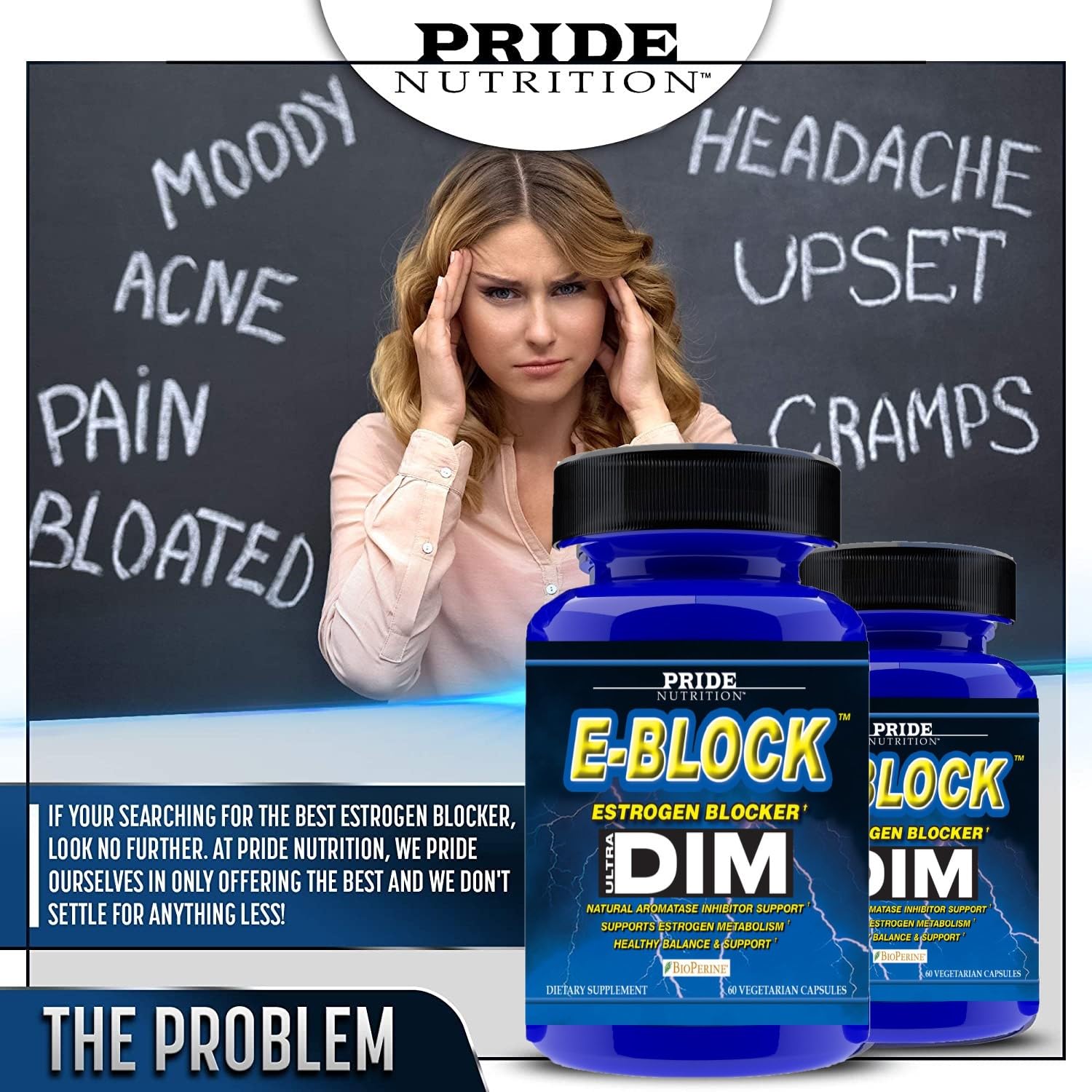 Pride Nutrition etiqueta nutricional legible mostrando ingredientes y dosis