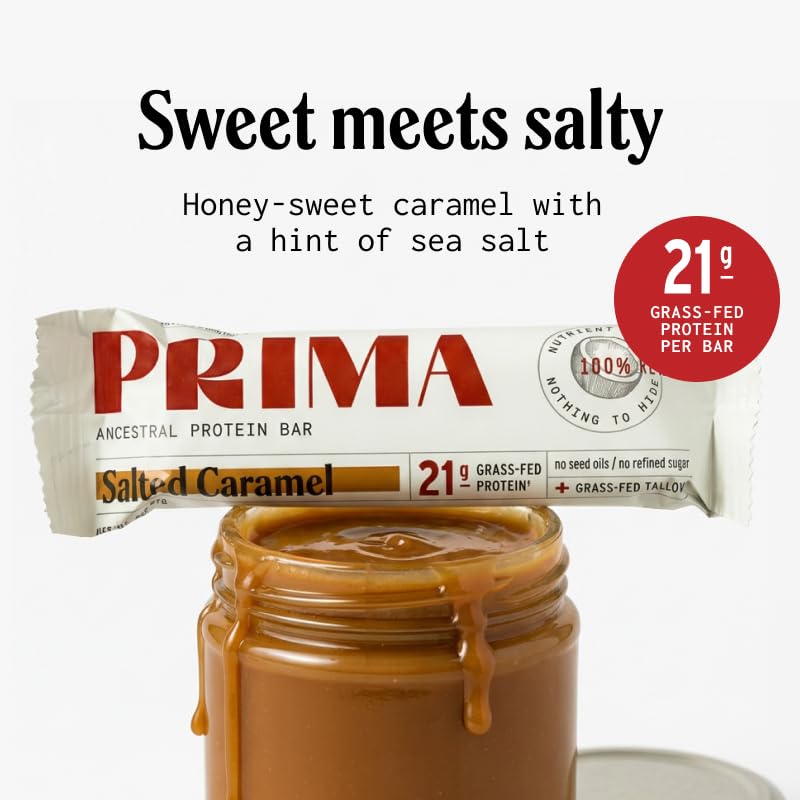 Prima Ancestral Protein Bar detalle de cacao nibs y miel cruda que resaltan sabor natural