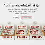 PRIMA ANCESTRAL PROTEIN BAR barra dentro de mochilla lista para snack en ruta