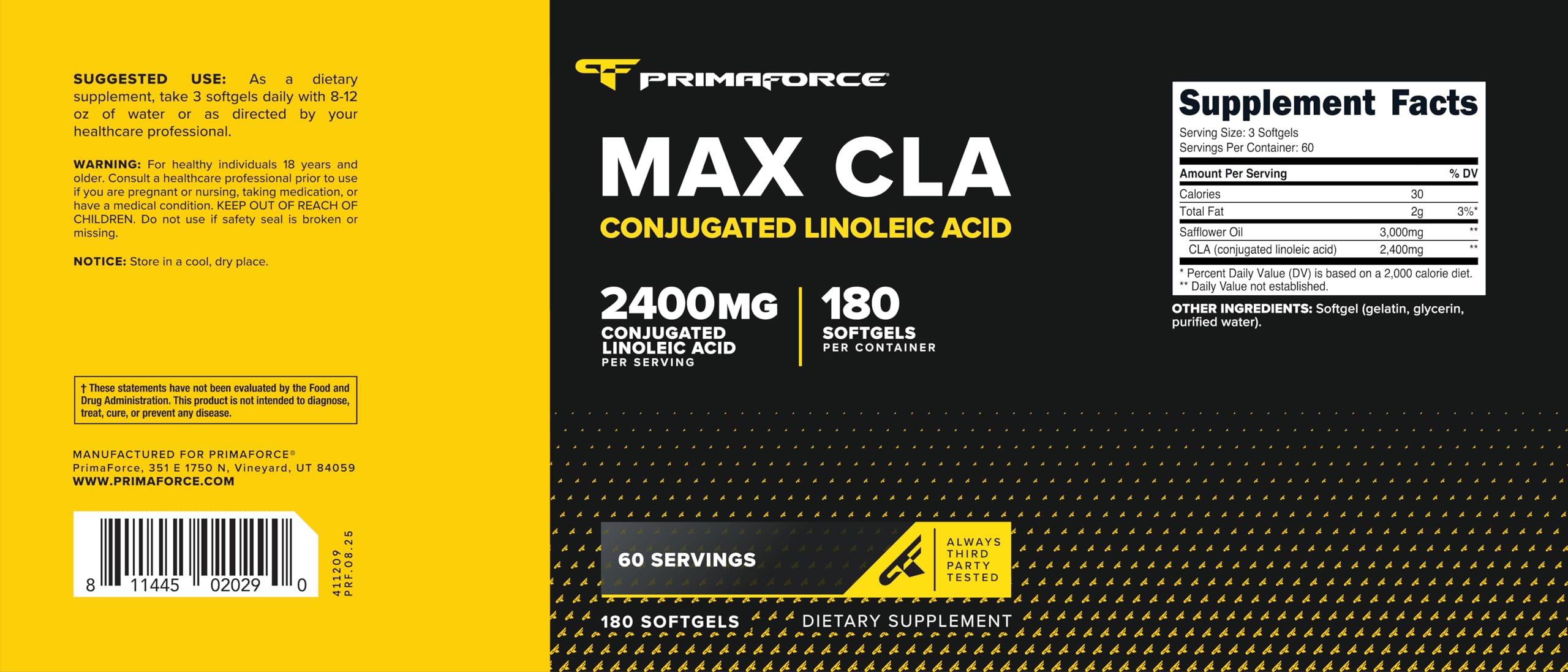 Primaforce cápsulas junto a pesas en gimnasio, ideal para rutinas y suplementación