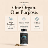 Primal Being etiqueta con información nutricional y certificaciones visibles