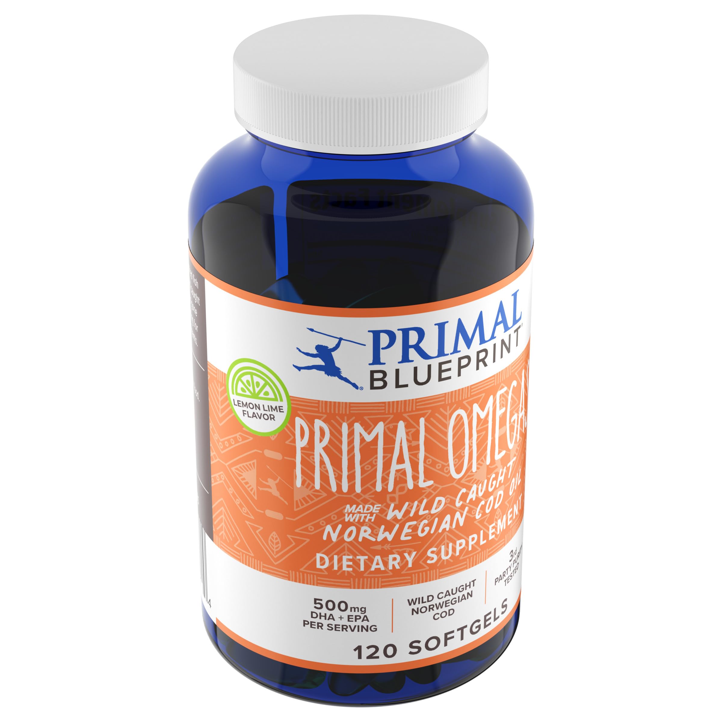Primal Blueprint etiqueta con ingredientes y dosis clara, transparencia de producto