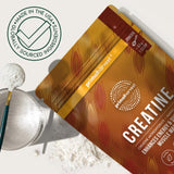 Primal Harvest creatine en uso en gimnasio, suplemento práctico para la rutina diaria